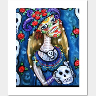 La Catrina Day Of the Dead Posters and Art